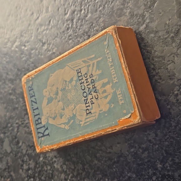 Vintage "Kibitzer" Sealed Pinochle Playing Cards with Scenic Lake Design - Picture 12 of 12